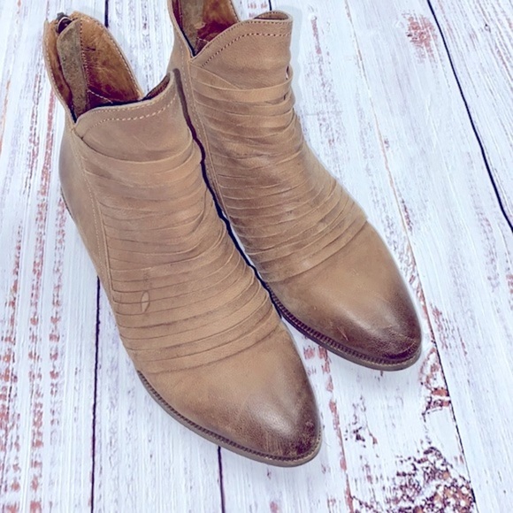 Antelope brown leather booties size 36 - Picture 3 of 9